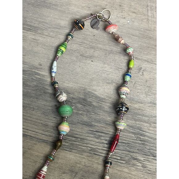 VINTAGE BEAD FOR LIFE MADE IN UGANDA Very Unique Hippy Gypsy - Picture 3 of 7